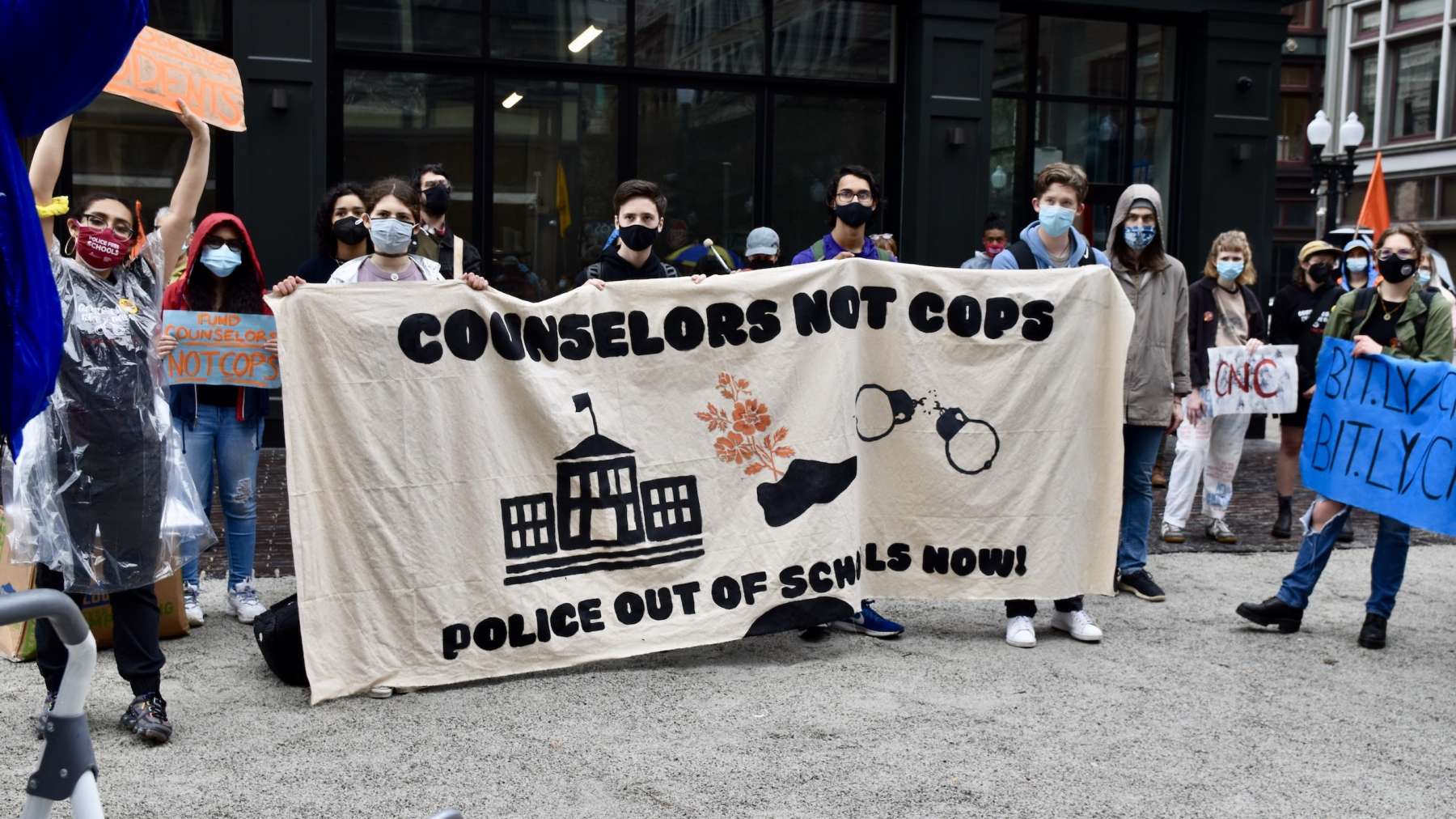 Rhode Island News: Students walkout to demand counselors, not cops in Providence public schools