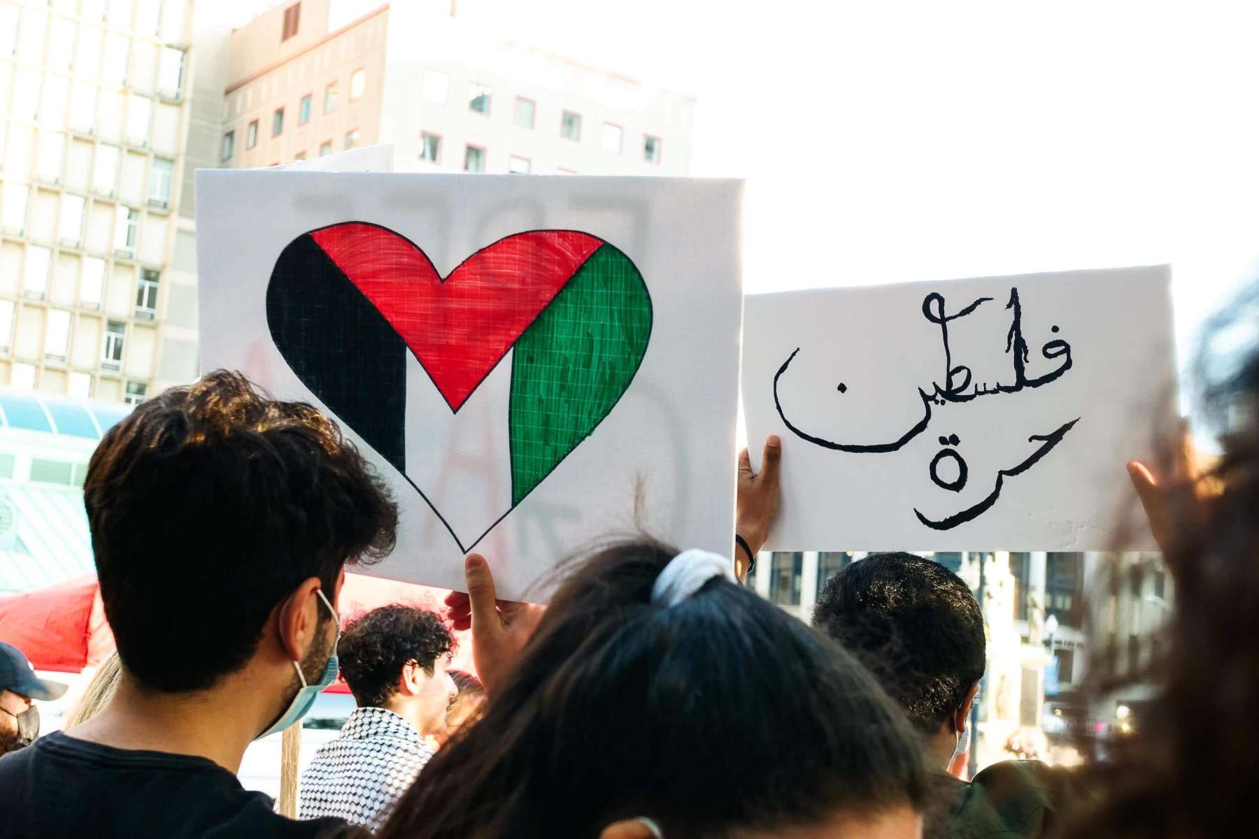 Selene Means: Photos from the Free Palestine rally in Providence