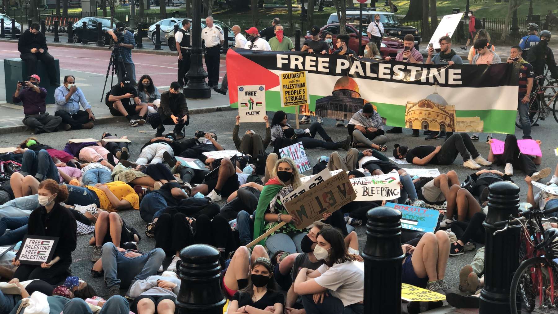 Rhode Island for Palestine coalition rallies to “end US funding to Israeli Apartheid”