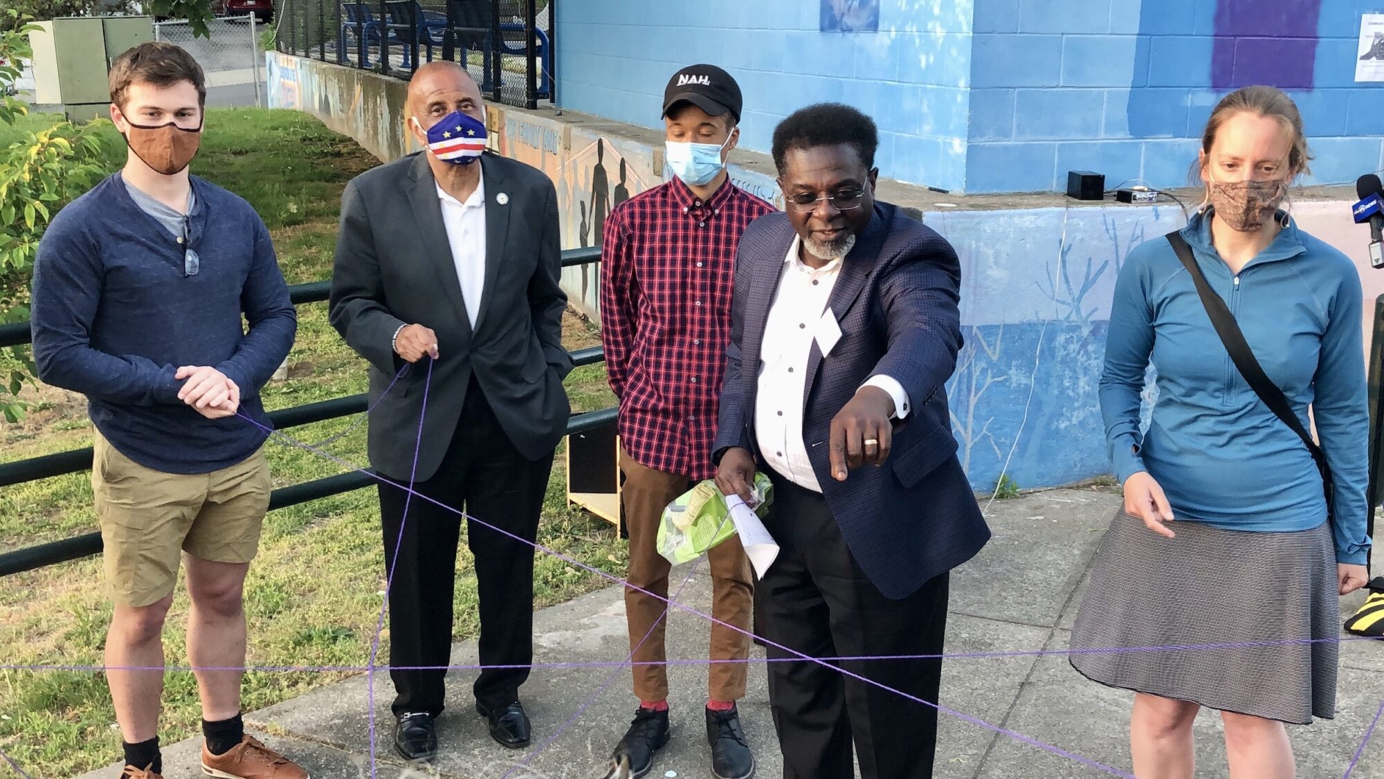 Faith and community leaders unveil alternatives to violence at Billy Taylor Park