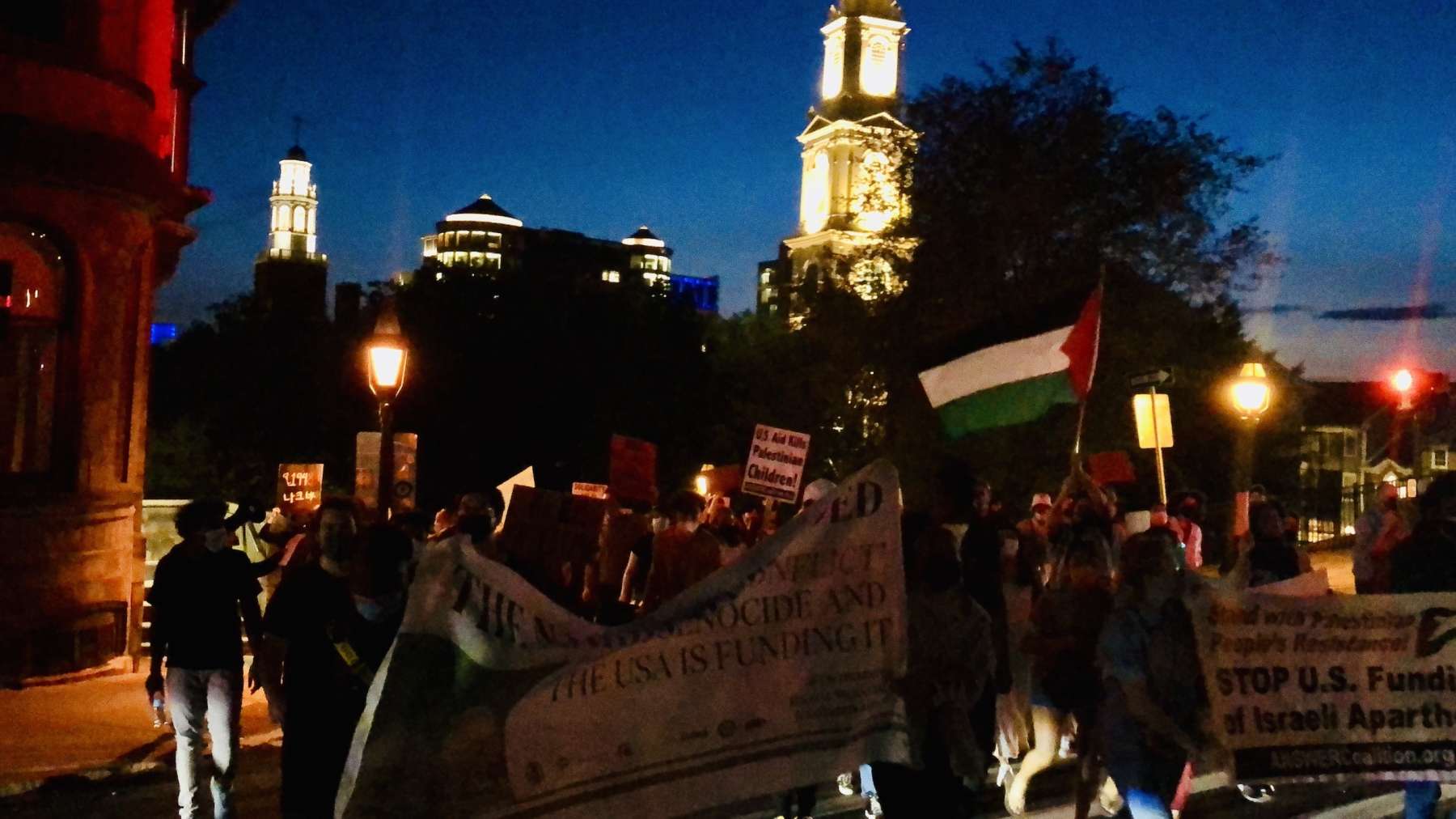 From Providence to Palestine a Rally for Sheikh Jarrah