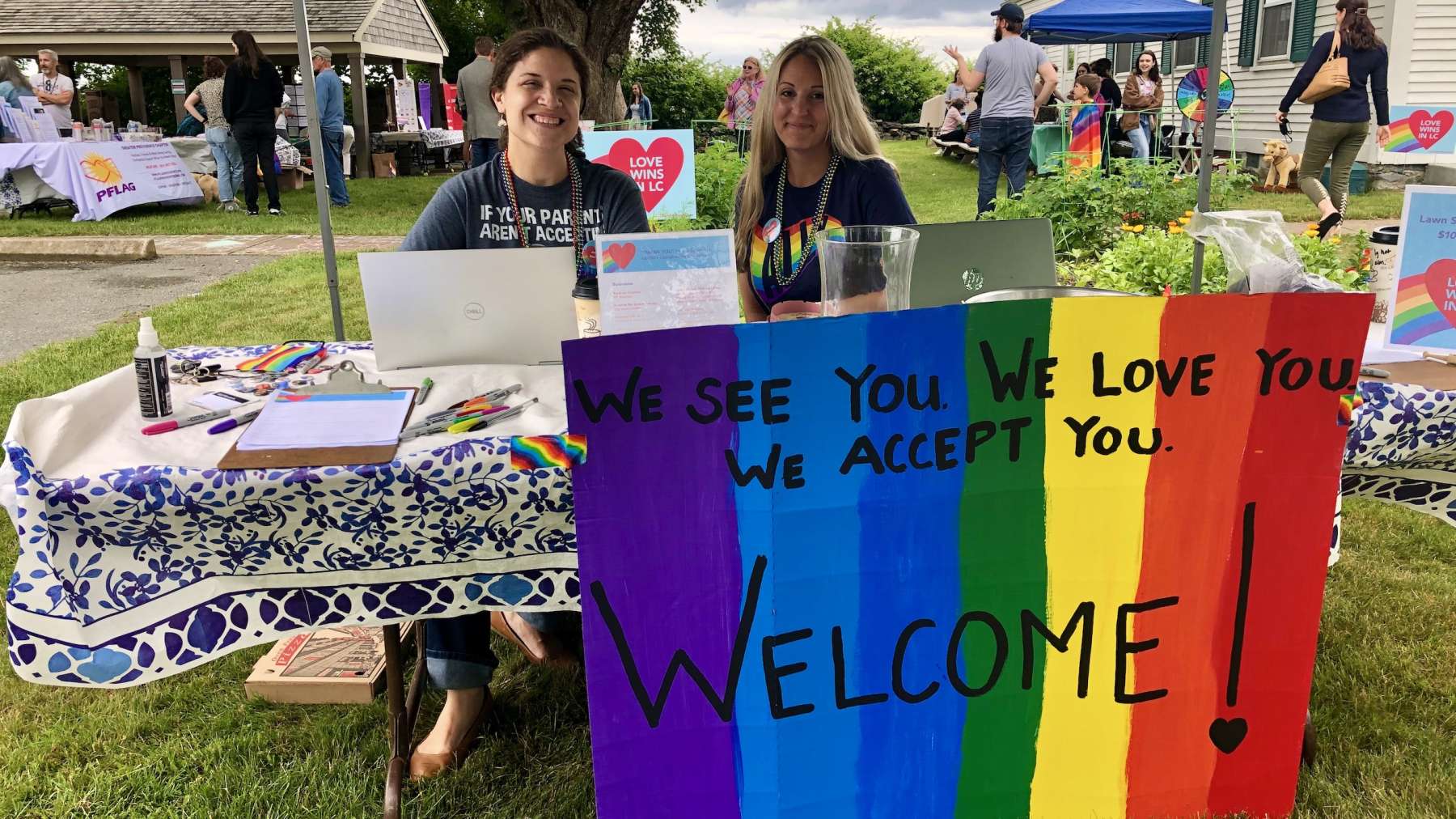 Little Compton holds first official Pride celebration