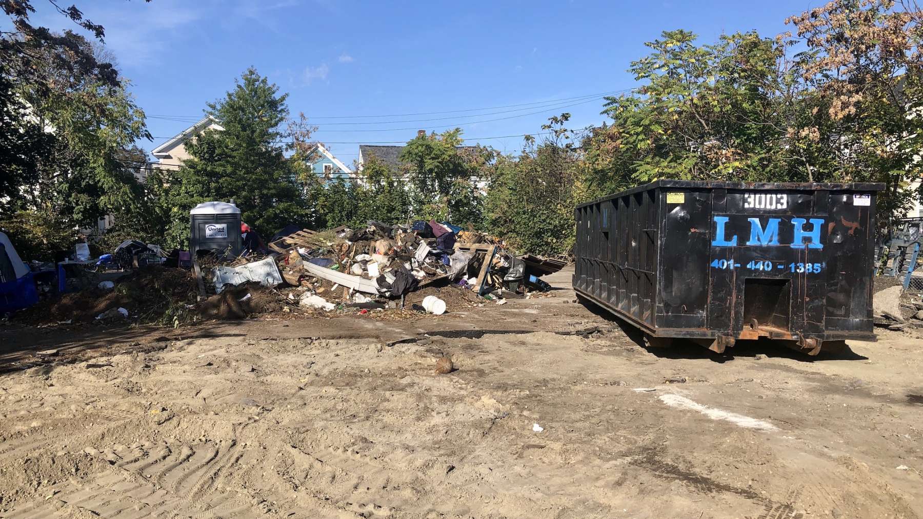 Rhode Island News: City officials surprised as unhoused encampment on Wilson St is half bulldozed by developer Knight & Swan