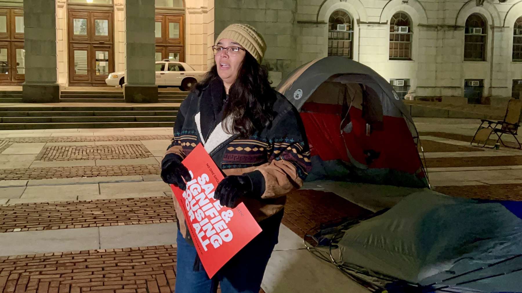 Rhode Island News: Senator Mendes to sleep in a tent outside State House until leadership acts on homelessness crisis