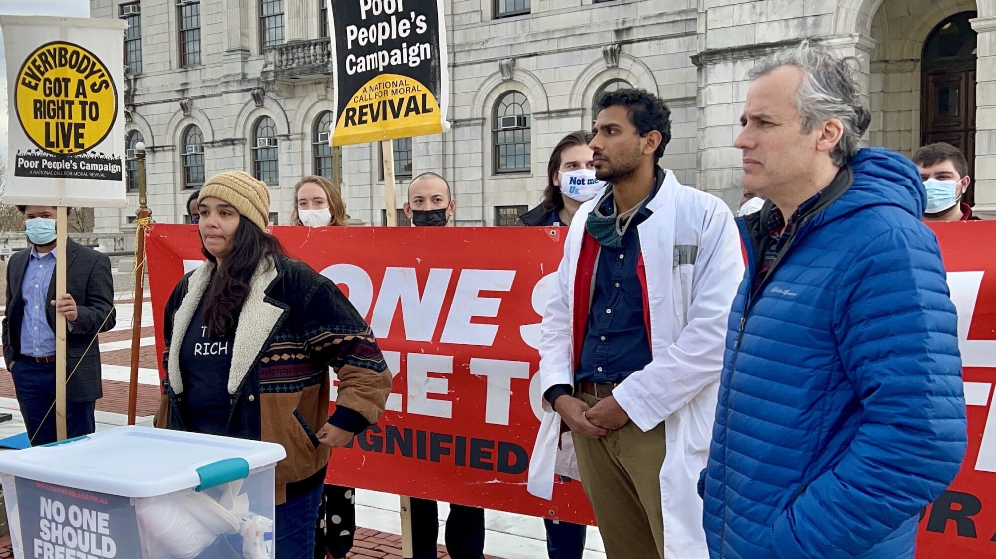 Rhode Island News: Mendes and Brown end Sleep Out protest, vow further action