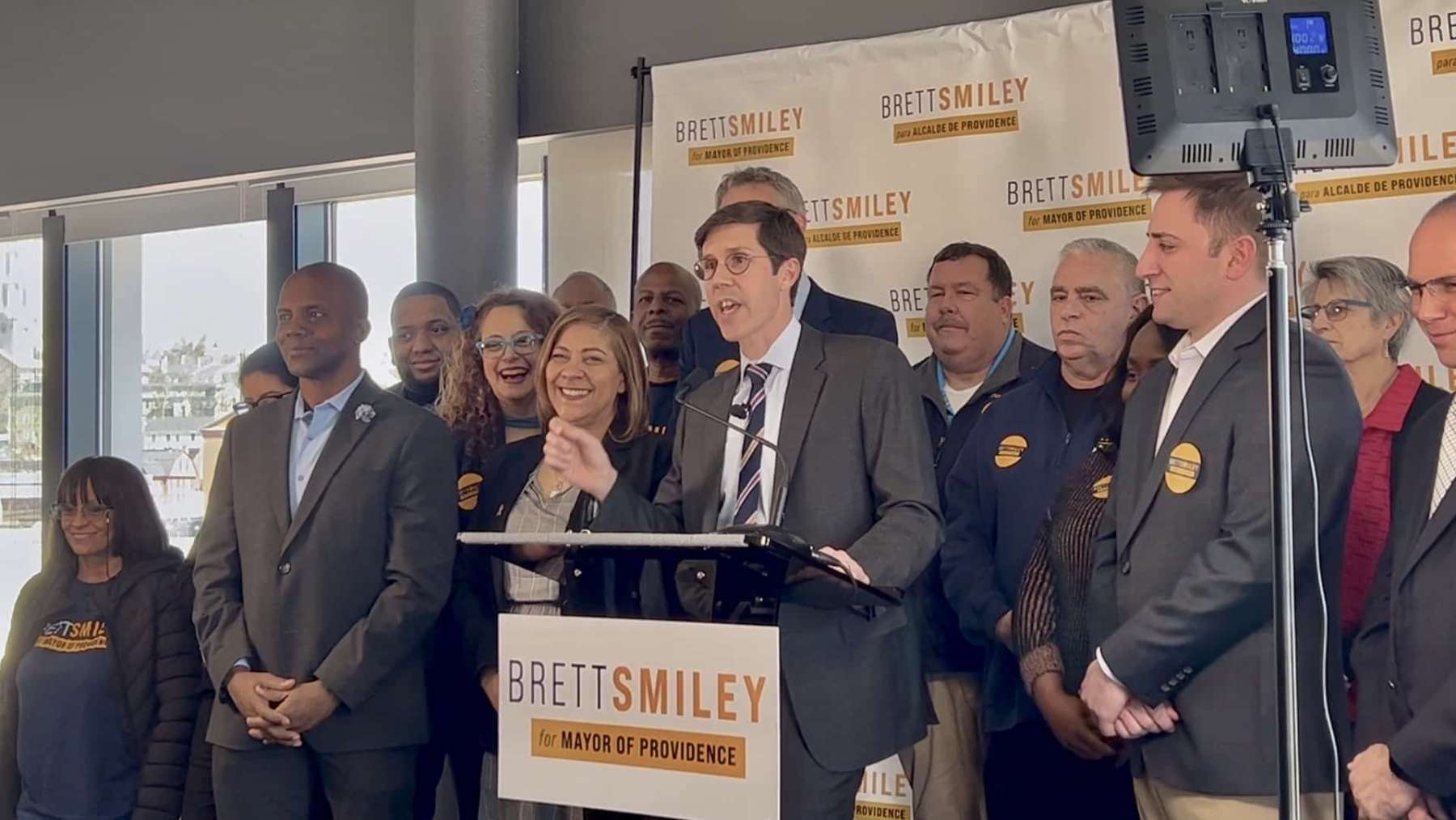 Brett Smiley officially kicks off his campaign for Mayor of Providence