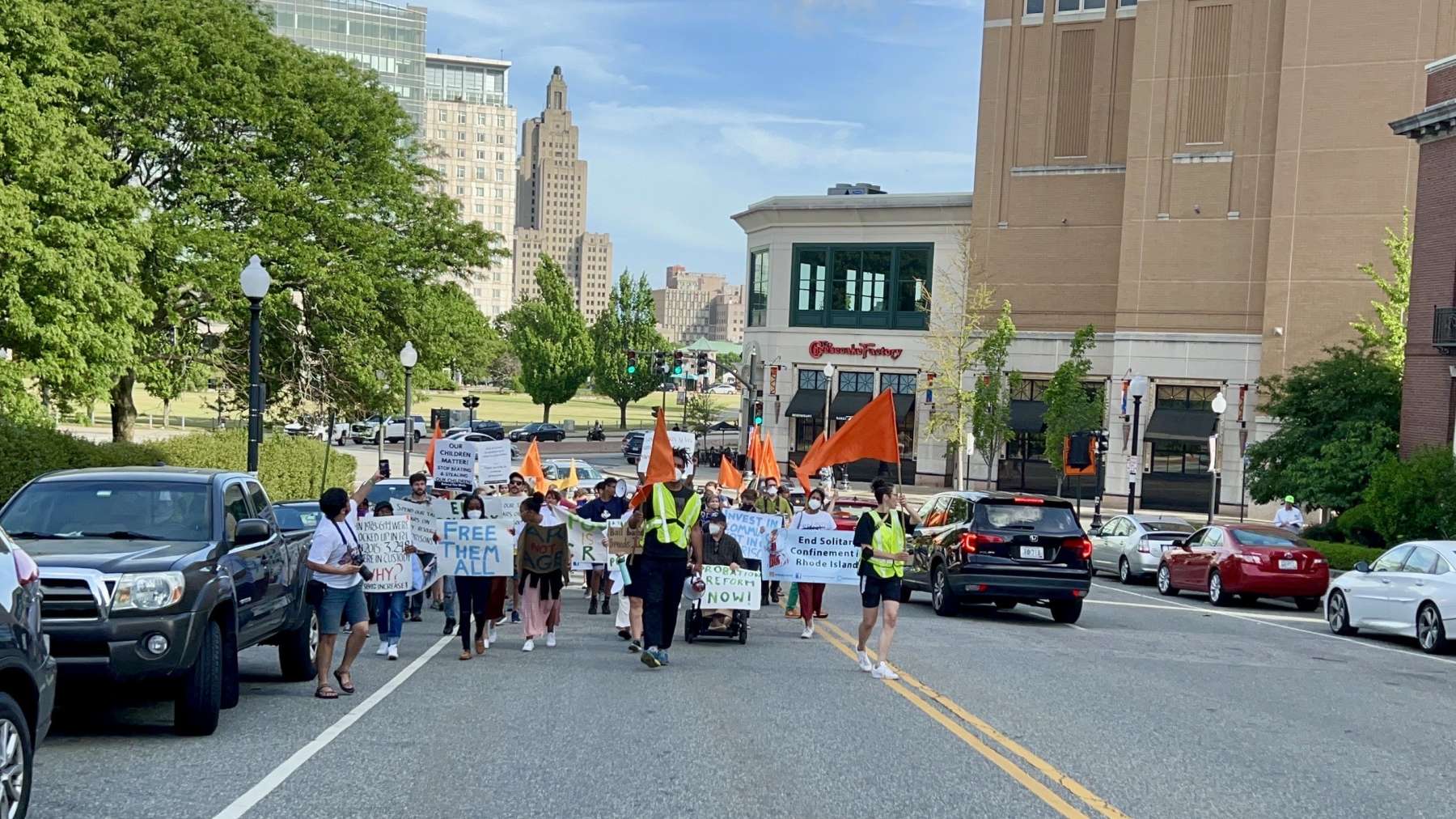 Rhode Island News: Activists rally at RI State House to end mass criminalization