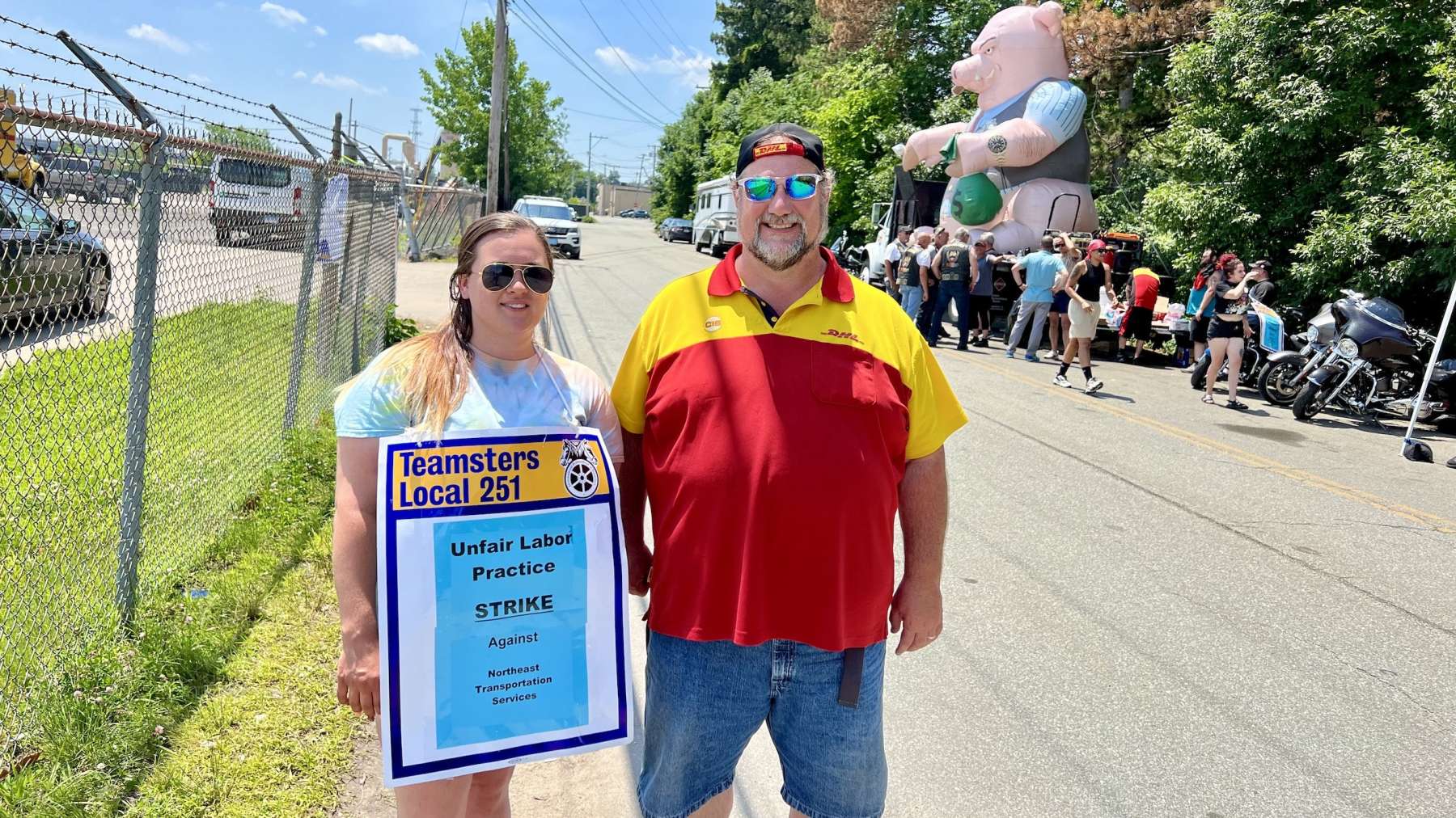 Rhode Island News: DHL workers in Pawtucket striking for livable wages and healthcare