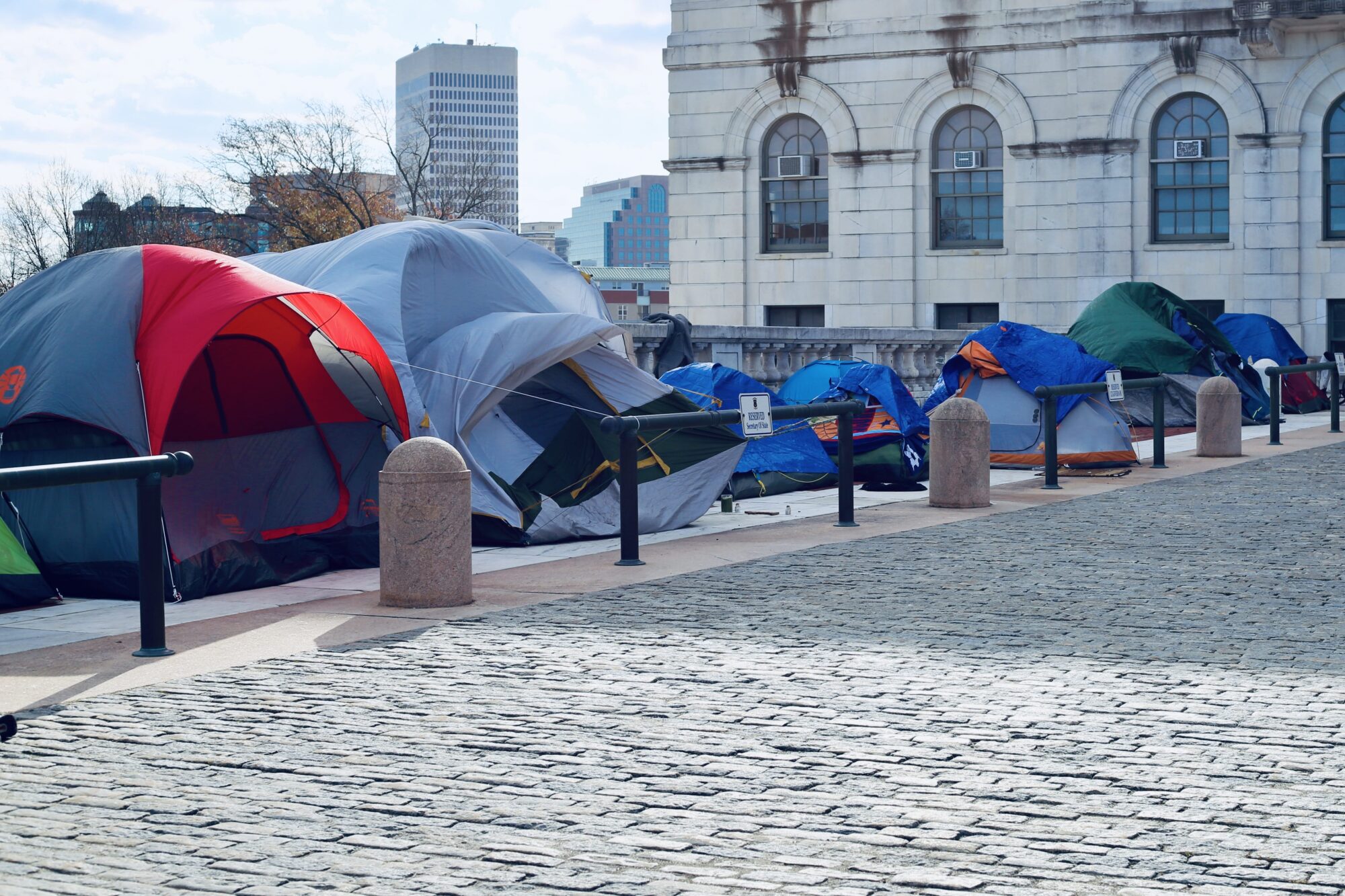 Rhode Island News: Exclusive: State admits those camping at State House not offered alternative shelter