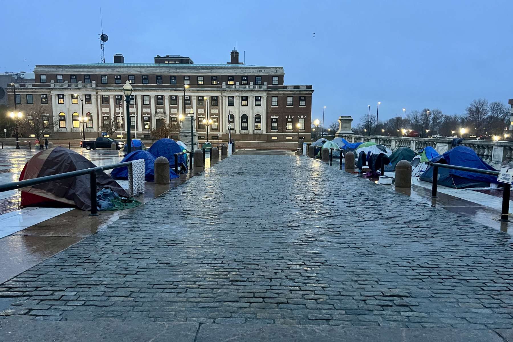 State House homeless encampment served 48-hour eviction notice
