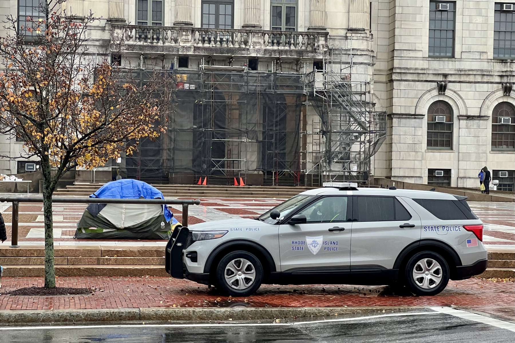 Governor McKee grilled on State House encampment eviction