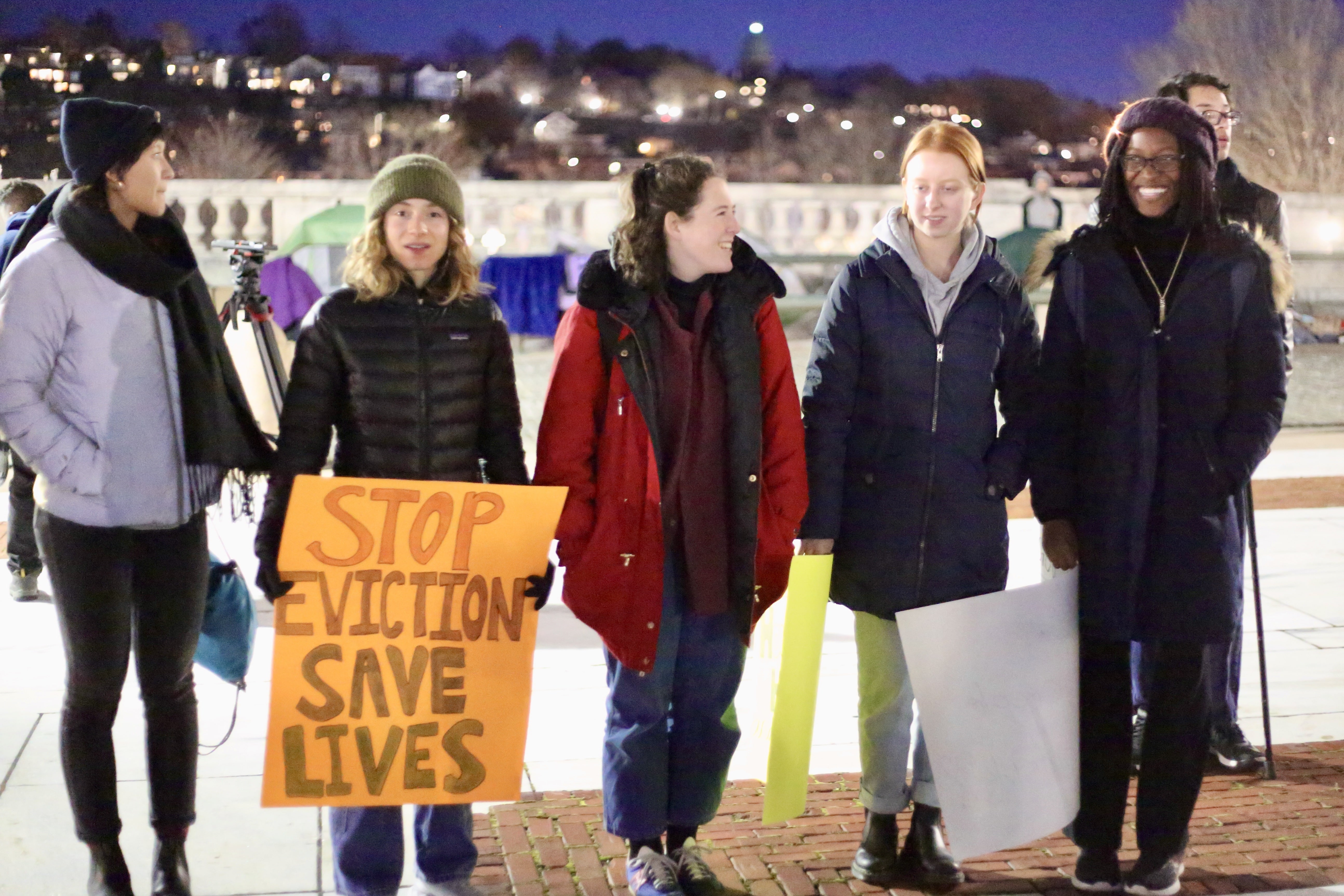 Rhode Island: Prayer vigil held to oppose Governor McKee’s encampment eviction order