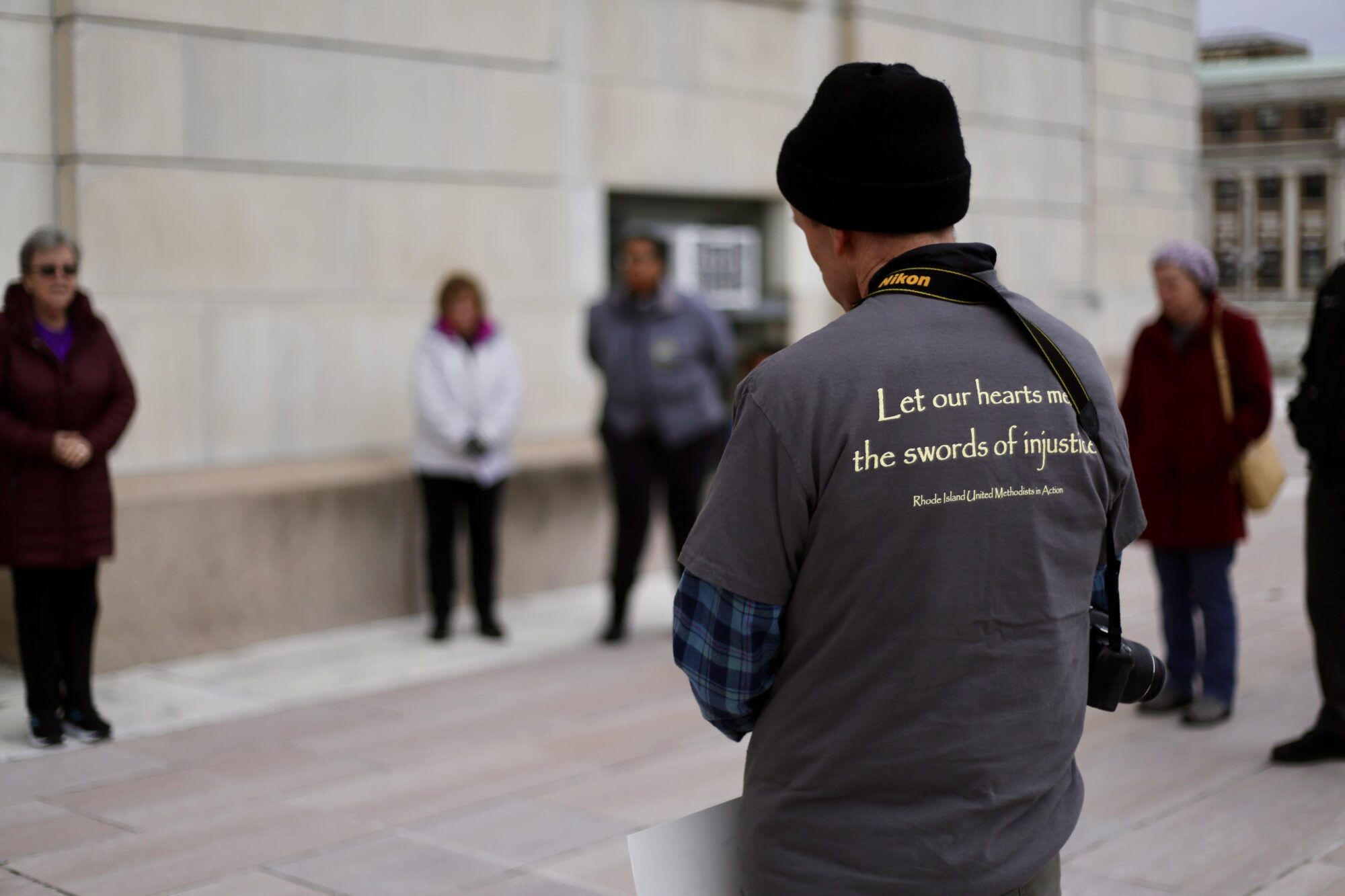Rhode Island News: Methodist social justice group brings prayers to the State House ahead of legislative session
