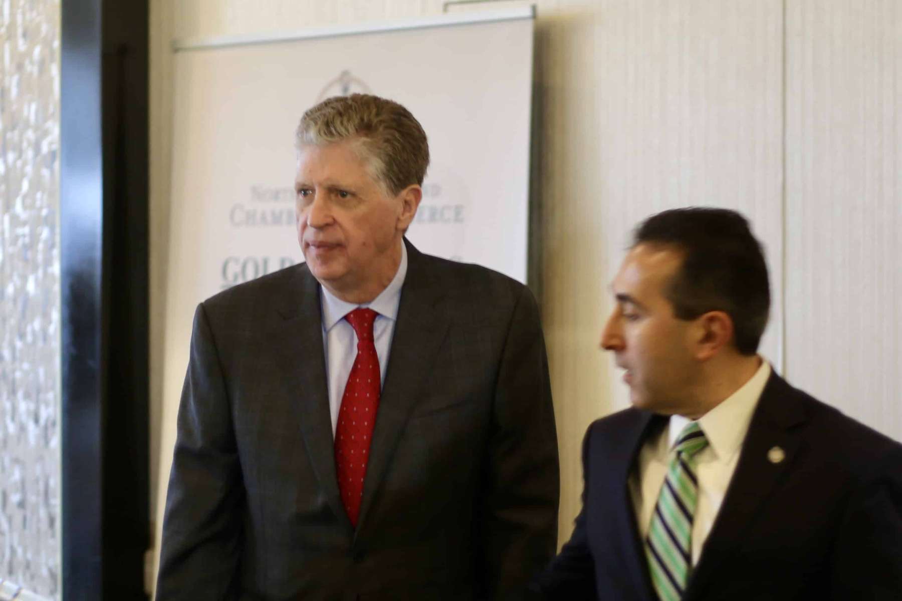 Governor McKee boasts about tax breaks for businesses at Chamber breakfast