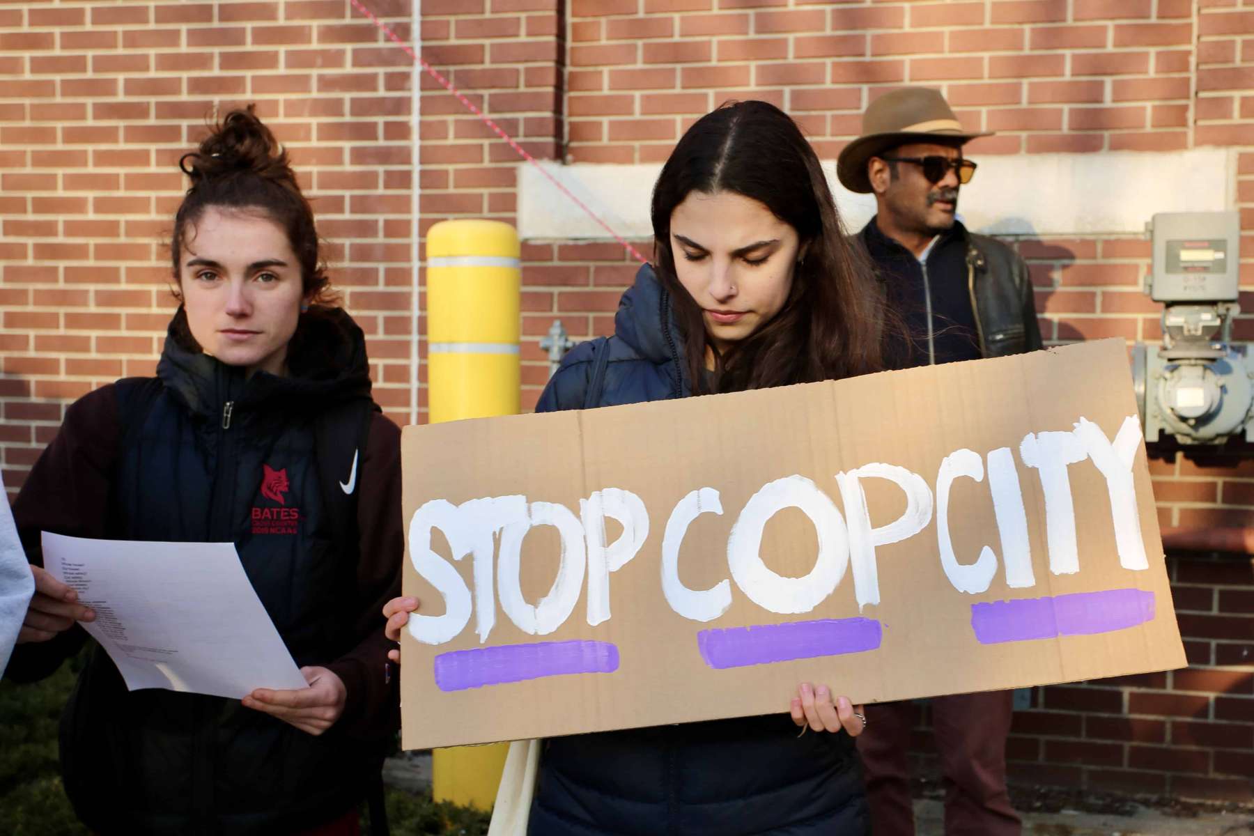 Stop Cop City protest in Providence calls for end to police immunity, cops in schools