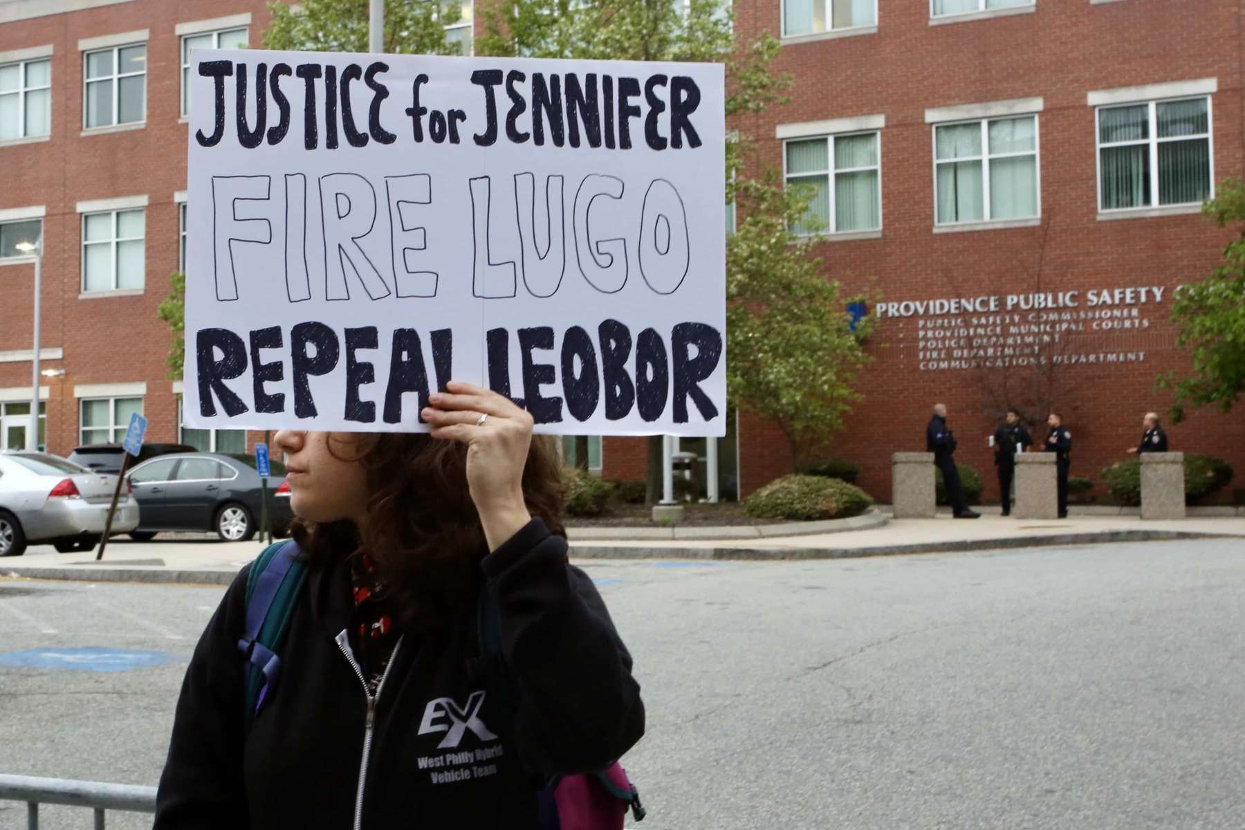 Black Lives Matter RI PAC Protests Against Police Officer’s Reinstatement and LEOBoR