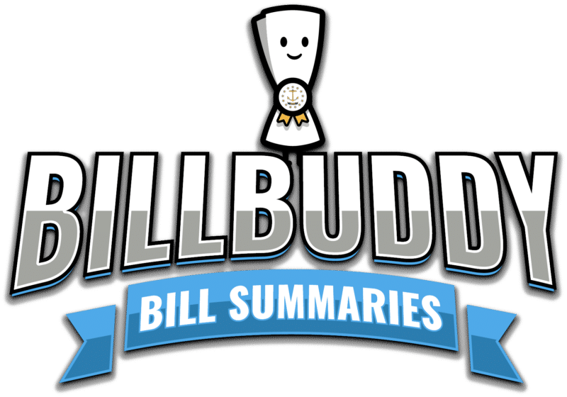 BillBuddy logo with smiling mascot and "Bill Summaries" ribbon.