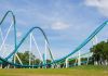 Fury 325 roller coaster track at Carowinds